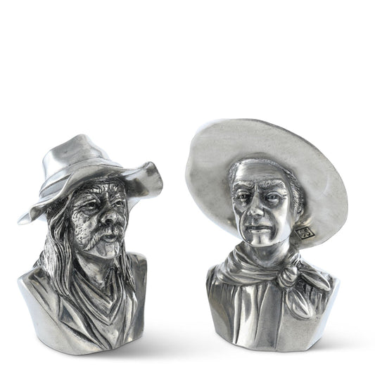 The Bandit and the Ranger Salt and Pepper Set